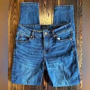 KENDALL + KYLIE • denim blue jeans 3/26 • The Ultra Babe Skinny Y2K style